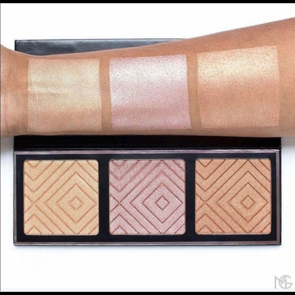 Makeup Geek Limited Edition kathleen lights highlighter palette.